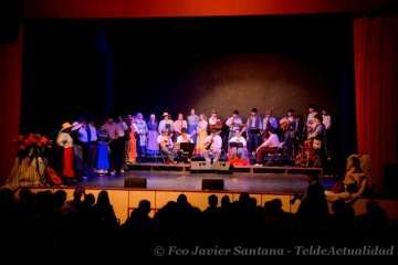 Nuevo grupo folclórico Aires del Norte Agáldar en Gran Canaria (Foto Francisco Javier Santana)